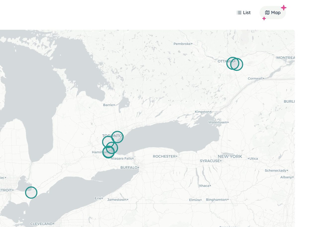 Map View for Opportunities