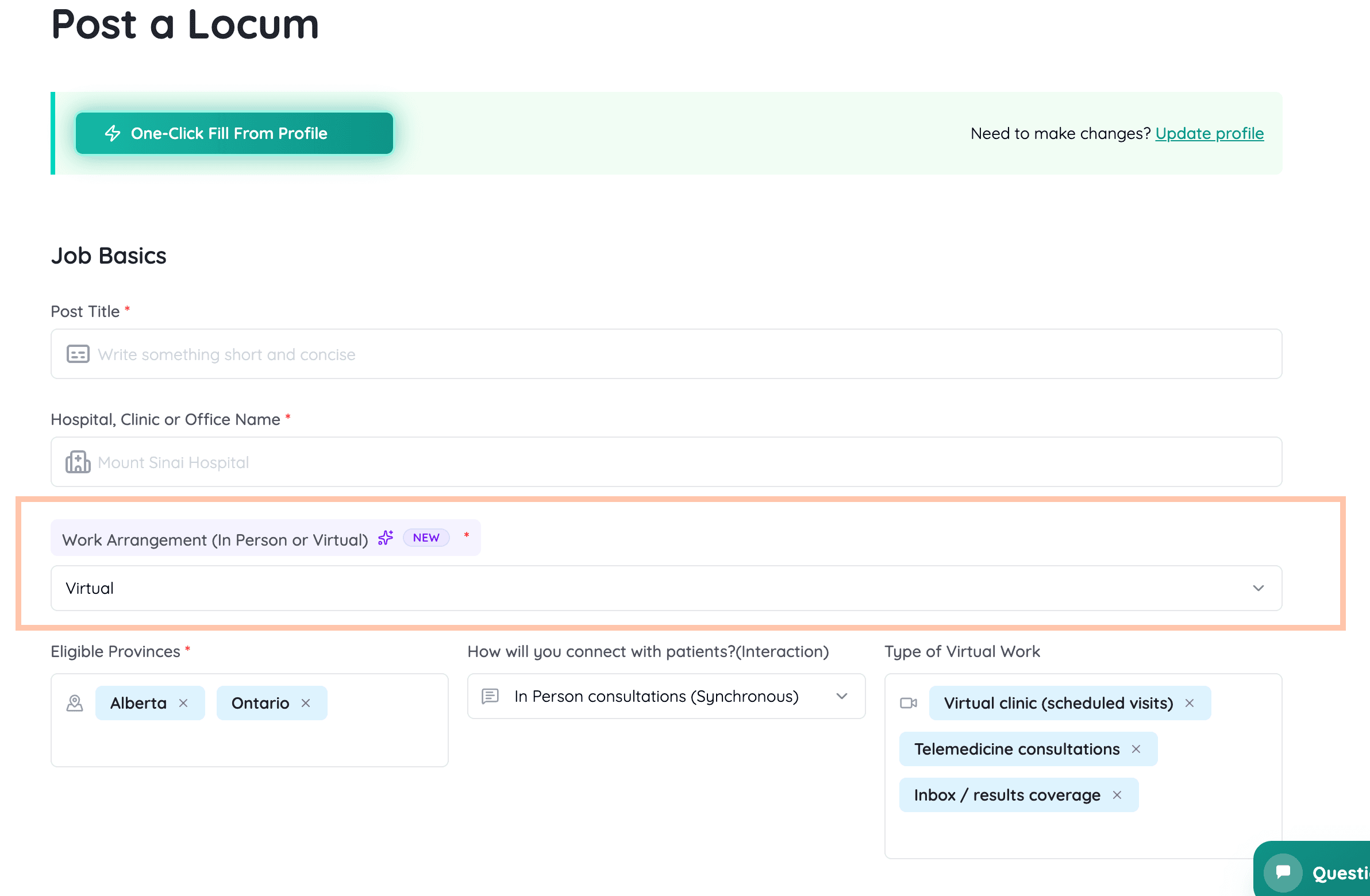 Virtual Locum Opportunities Are Now Available