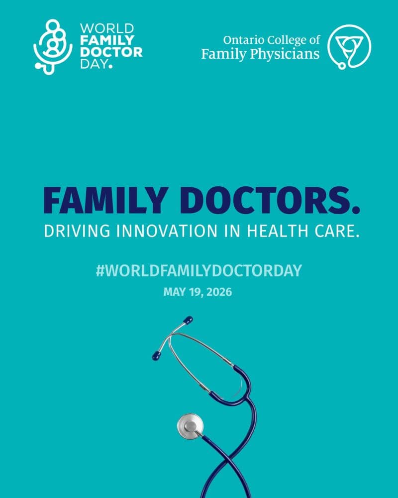 LOCVM’s Chief Medical Officer Featured By The OCFP For World Family Doctor Day